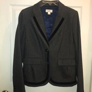 Ann Taylor Navy Blue Blazer.